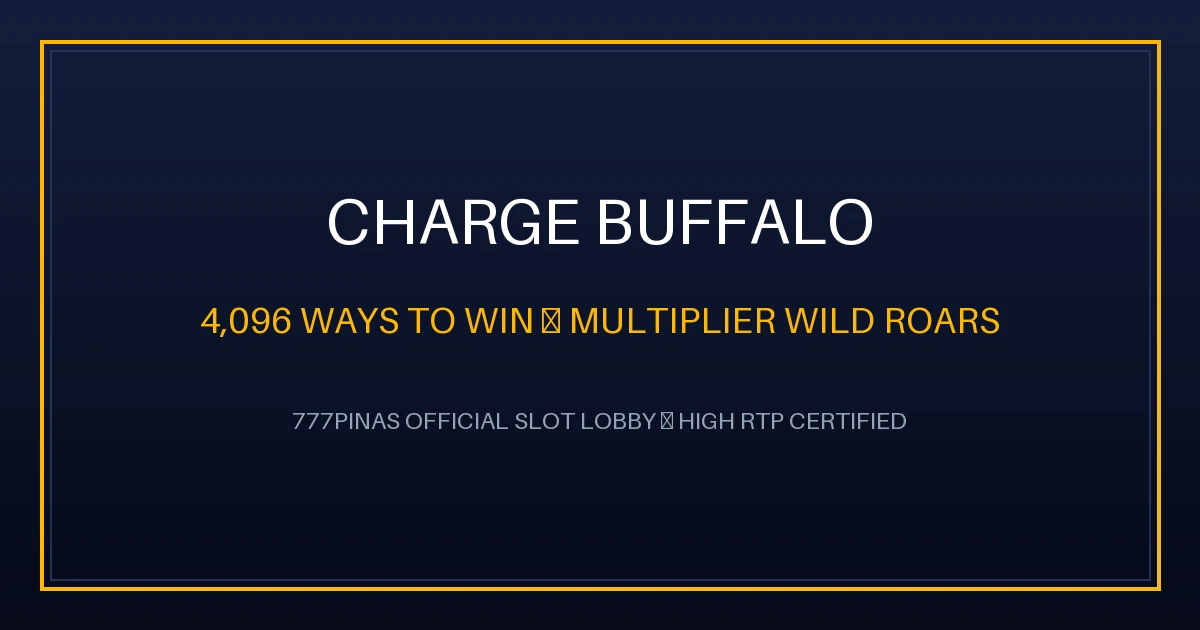 Charge Buffalo Slot Guide: 4,096 Ways & Sunset Wild Multipliers